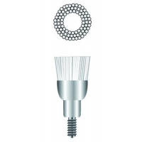 ToDent Prophy brushes screw nylon JC 100 st